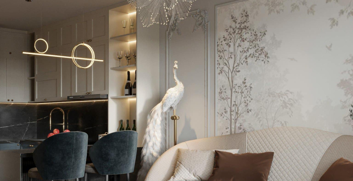 Căn hộ studio Vinhomes Smart city diện tích 47,5m2. Thiết kế - thi công trọn gói 369 design.