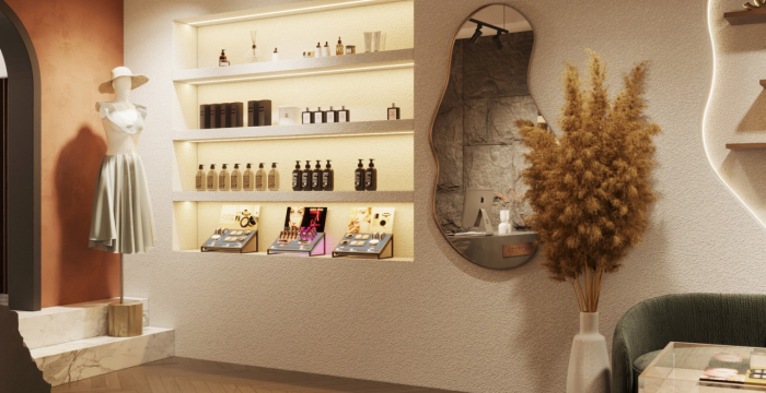 Cửa hàng thời trang với tone màu cực chill. Thiết kế - thi công trọn gói 369 design